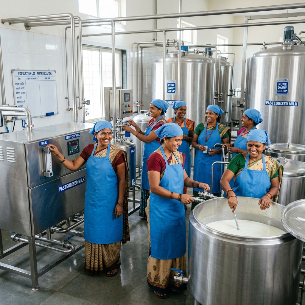 Rural Women Working Together at Sakhi Gram Udyog